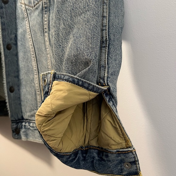 Levi’s Premium Type III Sherpa Lined Trucker Jean Jacket NWT - Picture 11 of 12
